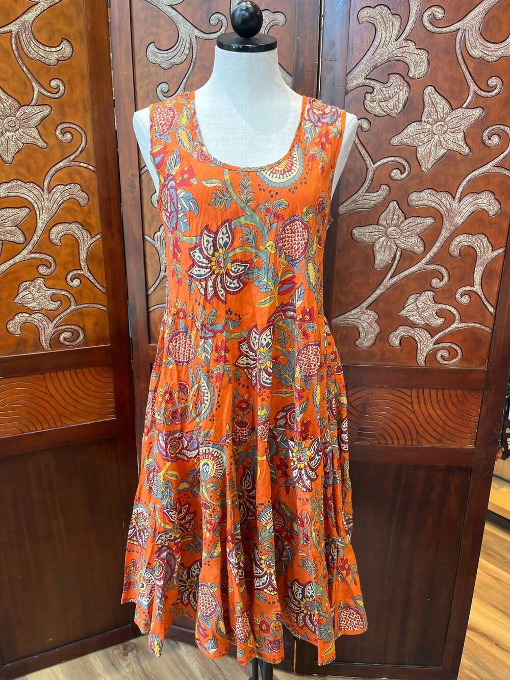NEW DRESS ADDICT women's joy dress in orange